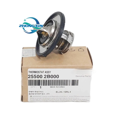 Termostato del liquido di raffreddamento del motore per auto Kia Hyundai 25500-2B000 255002B000 e durevole